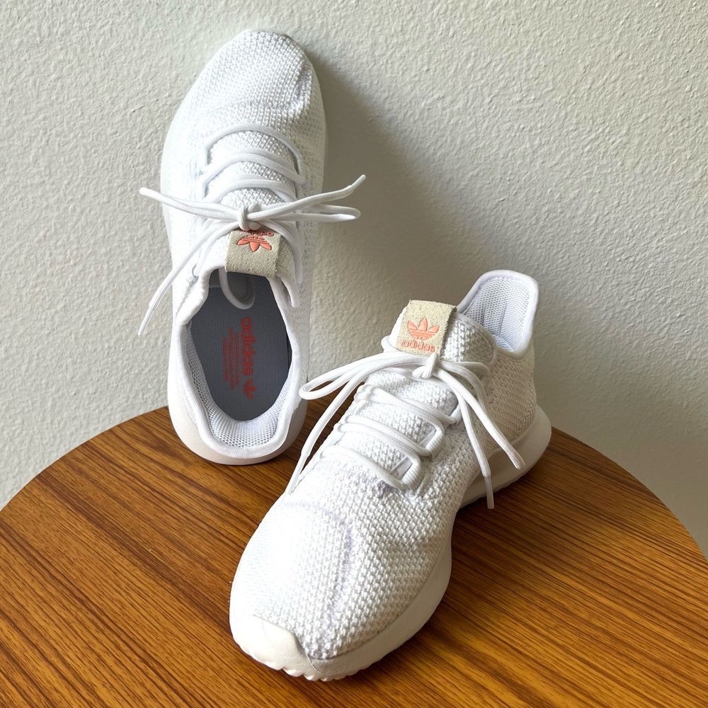 ADIDAS Tubular Shadow Running White Womens Shoes 7 1/2
